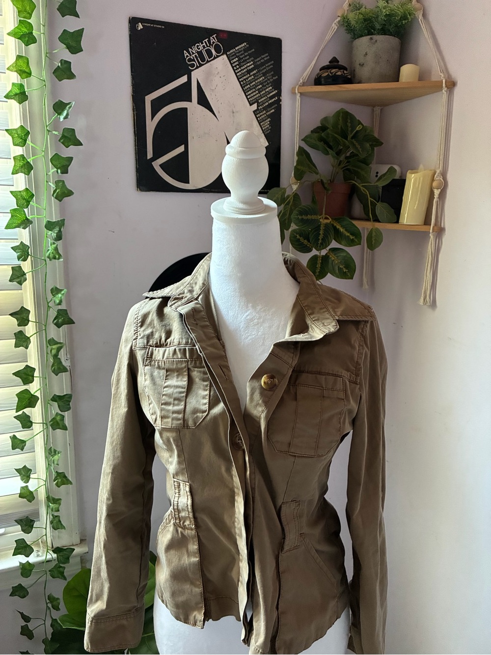 Vintage Old Navy Olive/Tan Jacket